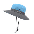 SOMBRERO DE PLAYA CON PROTECCIÓN UV50+ - PARASOL