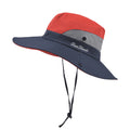SOMBRERO DE PLAYA CON PROTECCIÓN UV50+ - PARASOL