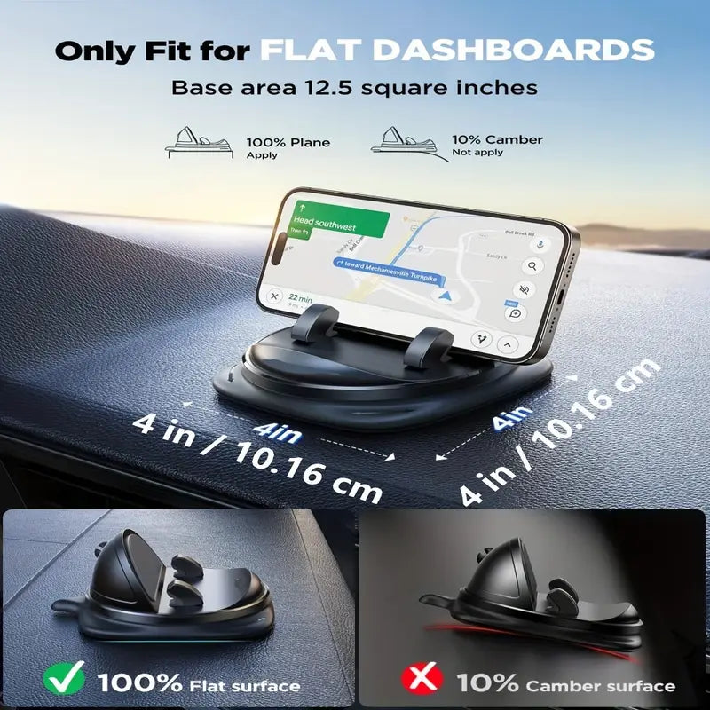 SOPORTE PARA TELÉFONO MÓVIL PARA COCHE GIRATORIO DE 360°